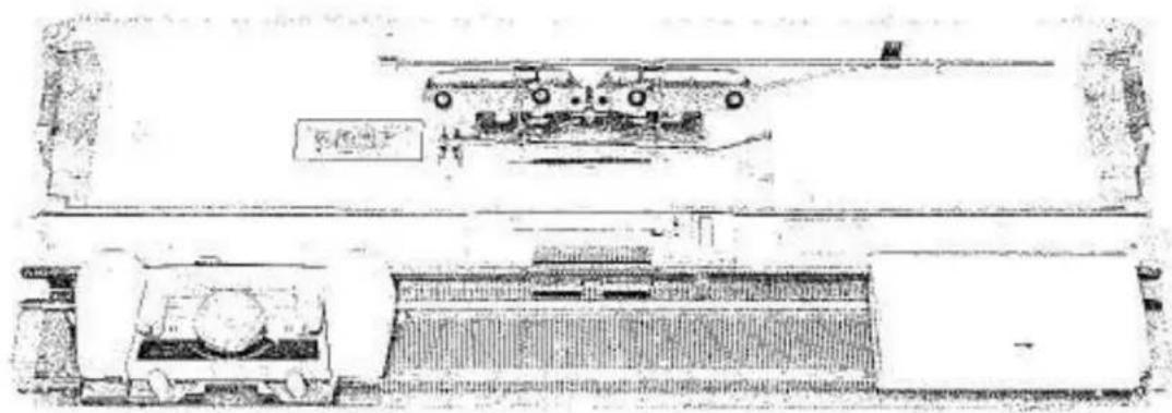 Empisal Knitmaster 321 - UNPACKING THE MACHINE - 1