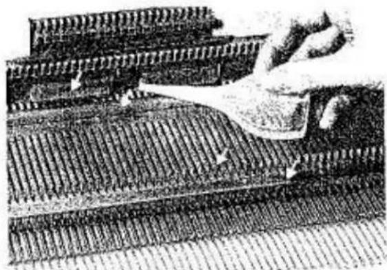 Empisal Knitmaster 321 - MAINTENANCE OF THE MACHINE - 3