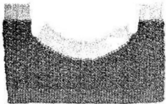 Empisal Knitmaster 321 - SHAPING A ROUND NECKLINE (METHOD 2) - 3