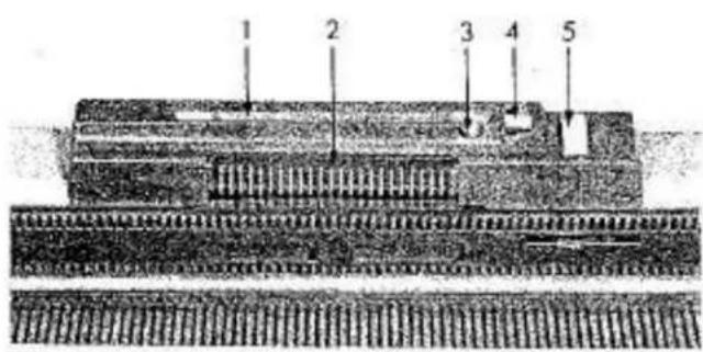 Empisal Knitmaster 321 - CARRIAGE PARTS - 1