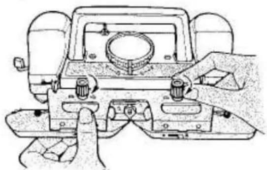 Empisal Knitmaster 321 - ATTACH THE SINKER ARM ASSEMBLY - 4