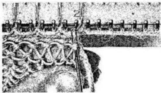 Empisal Knitmaster 321 - CLOSING THE DOUBLE WELT - 1