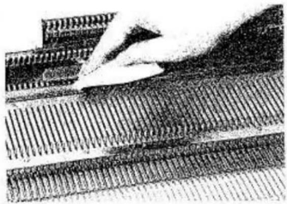 Empisal Knitmaster 321 - MAINTENANCE OF THE MACHINE - 2