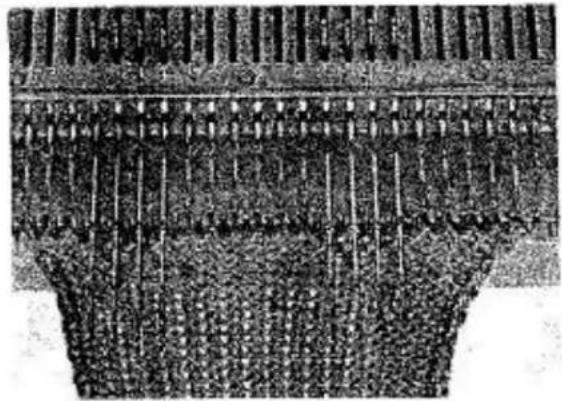 Empisal Knitmaster 321 - THE DOUBLE BUTTONHOLE BAND - 1