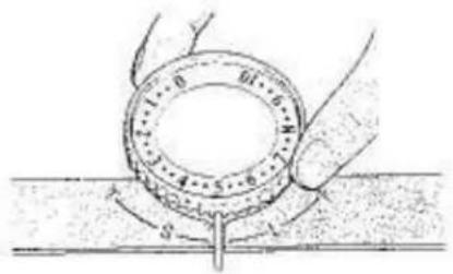 Empisal Knitmaster 321 - TENSION AND STITCH SIZES - 1