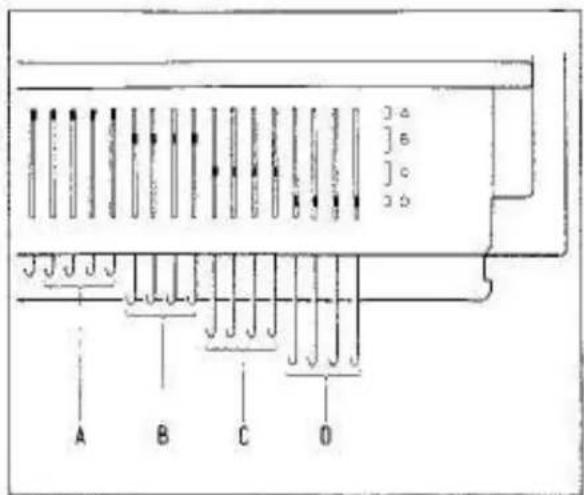 Empisal Knitmaster 260 - ADJUSTING TENSION DIAL - 2
