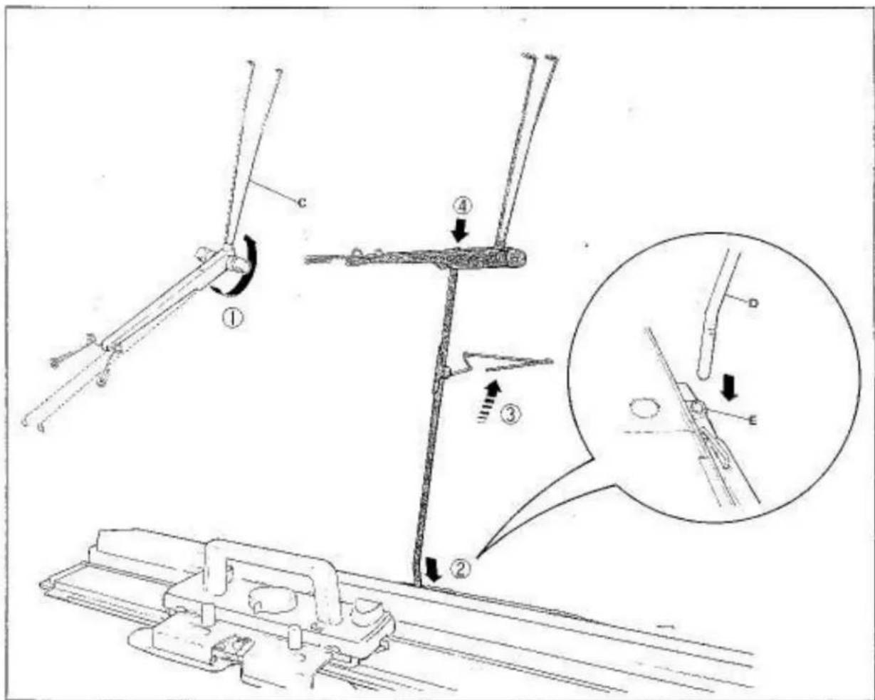 Empisal Knitmaster 260 - AUTO TENSION - 1