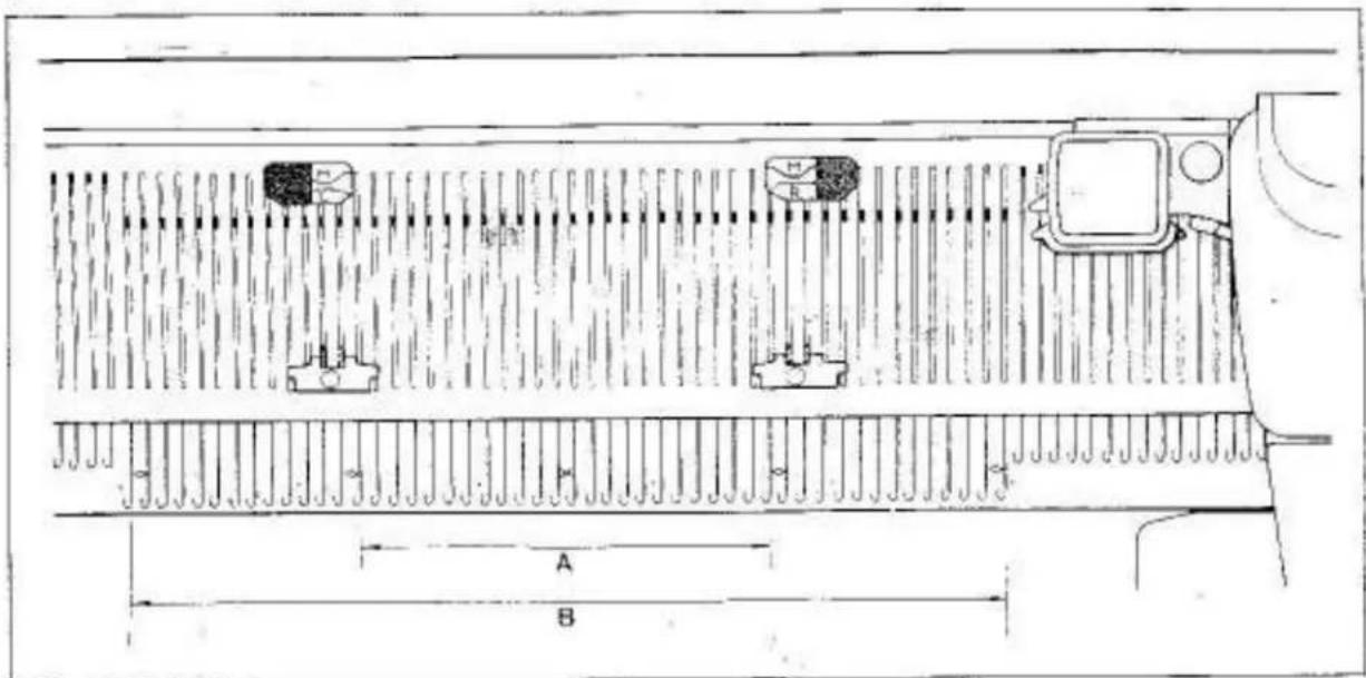 Empisal Knitmaster 260 - SINGLE MOTIF LACE - 1