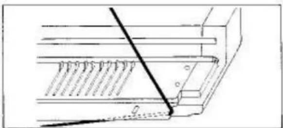 Empisal Knitmaster 260 - TUCK STITCH PATTERN - 4