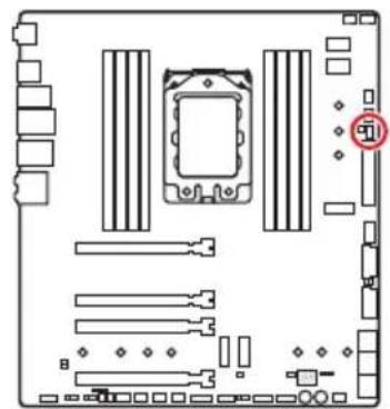 MSI Creator TRX40 - JCORSAIR1: CORSAIR Connector - 1