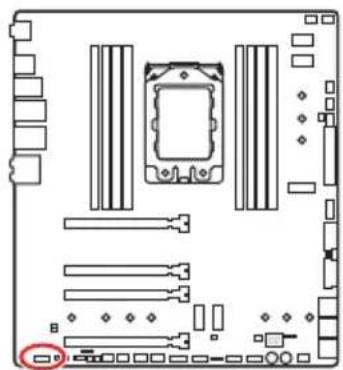 MSI Creator TRX40 - JAUD1: 前置音频接口 - 1