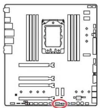 MSI Creator TRX40 - JFP1、JFP2: フロントパネルコネクター - 1