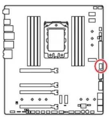 JUSB3 USB Type-C 电缆 前置面板上的 USB Type-C 端口