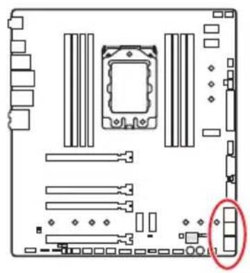 MSI Creator TRX40 - SATA1\~6: SATA 6Gb/s 插孔 - 1