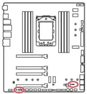 JRAINBOW 接口 1 1 系统风扇接口 寻址 RGB LED 风扇