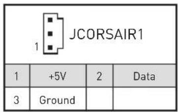 JCORSAIR1 1 +5V 2 Data 3 Ground
