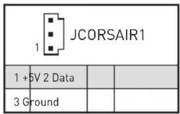 JCORSAIR1 1 +5V 2 Data 3 Ground