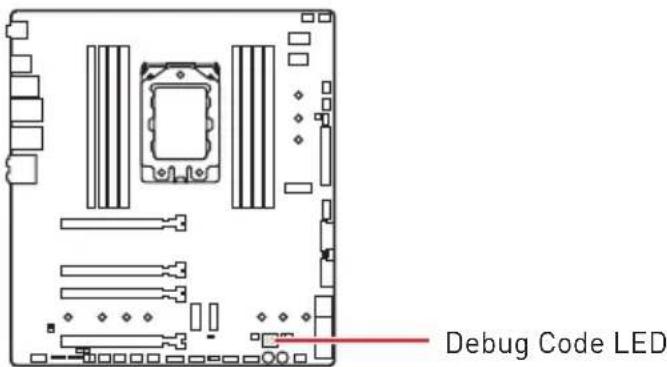 Debug Code LED