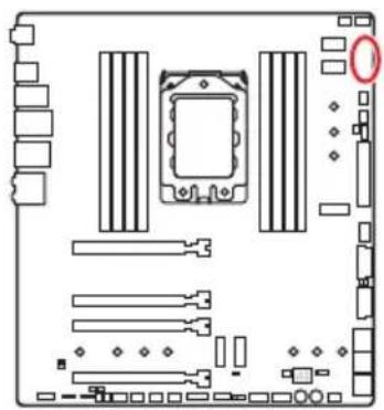 MSI Creator TRX40 - EZ 디버그 LED - 1