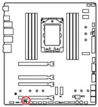 MSI Creator TRX40 - JCI1: 機殼開啟接頭 - 1