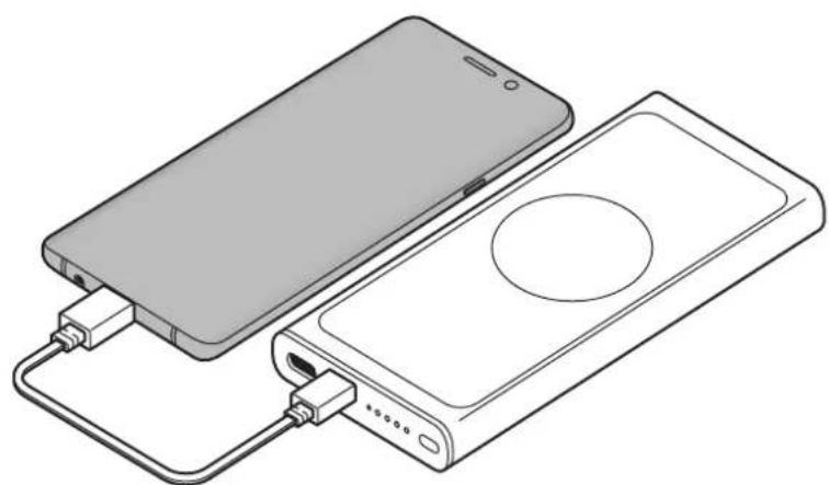 SAMSUNG EB-U3300 - Använda det trådlösa batteripacket - 1