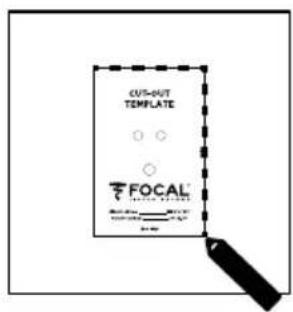 CUT-OUT TEMPLATE FOCAL