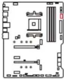 MSI MPG B550 GAMING PLUS - EZ Debug LED - 1
