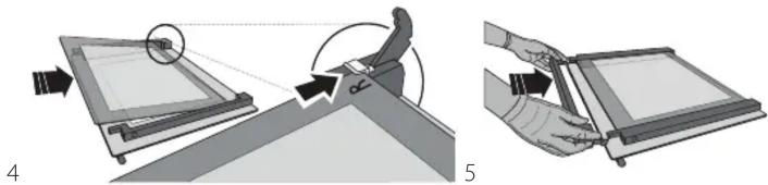 INDESIT DFW 5530 IX UK - CLICK & CLEAN - CLEANING THE GLASS - 3