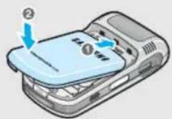 SAMSUNG SGH-Z300 - Installere og oplade telefonen - 3