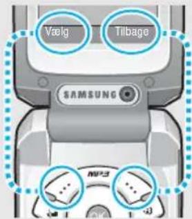 Vælg Tilbage SAMSUNG MP3
