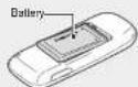 SAMSUNG GT-E1207T - Install the SIM cards and battery - 3