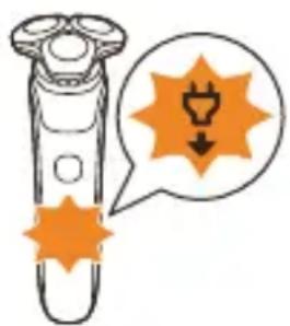 PHILIPS Series 5000 S5587 - "Afbryd strømmen"-symbol - 1