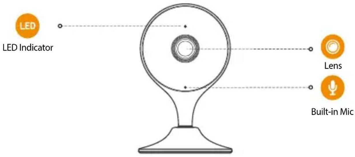 LED LED Indicator Lens Built-in Mic