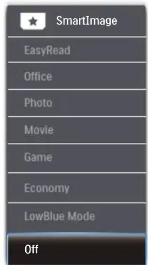 SmartImage EasyRead Office Photo Movie Game Economy LowBlue Mode Off
