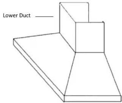 Lower Duct ——