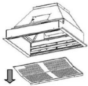 BlueStar SCO36MLPLT - Step 2: Remove ventilation hood liner from outer shell. (Figures A through F) - 3