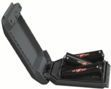 GARMIN Montana 700i - Isætning af AA-batterier - 2