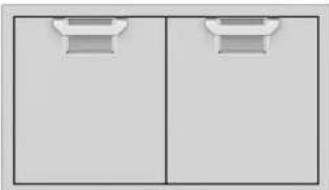 Hestan AEAD36 - SINGLE AND DOUBLE ACCESS DOORS - 4