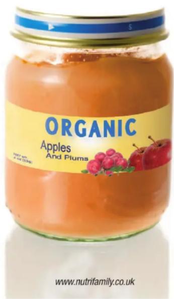 ORGANIC Apples And Plums www.nutrifamily.co.uk
