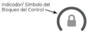 Indicador/ Símbolo del Bloqueo del Control