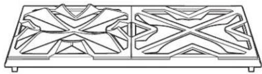 Monogram ZGU364NDPSS - Pour plus de commodité, il est recommandé d'utiliser un brûleur frontal lorsque vous cuisinez à l'aide d'un wok. - 1