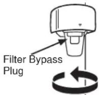 Monogram ZIC360NNRH - Filter bypass plug - 1