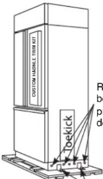 CUSTOM HANDLE TRIM KIT Toekick R bo pr de