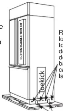 CUSTOM HANDLE TRIM KIT Toekick R lo to de de ba ca la