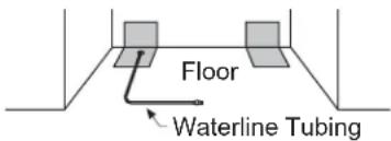 Floor Waterline Tubing