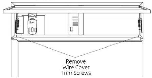 Remove Wire Cover Trim Screws