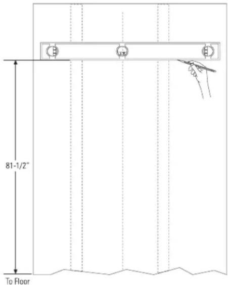 81-1/2" To Floor
