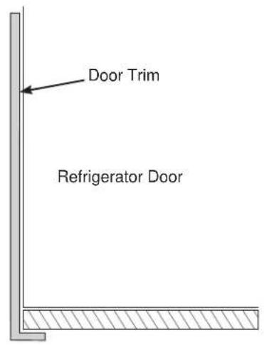 Door Trim Refrigerator Door