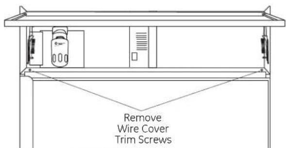 Remove Wire Cover Trim Screws