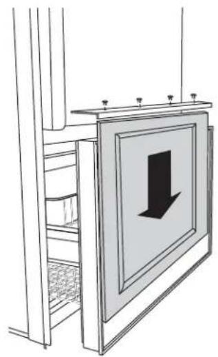 Monogram ZIPS360NNSS - STEP 10A INSTALL OVERLAY PANELS IF YOU ARE INSTALLING FRAMED PANELS, GO TO STEP 10. - 3